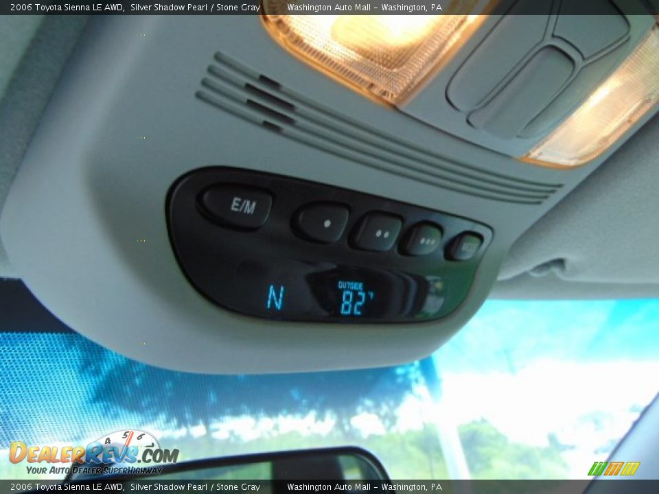2006 Toyota Sienna LE AWD Silver Shadow Pearl / Stone Gray Photo #13
