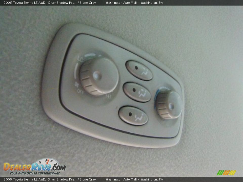 2006 Toyota Sienna LE AWD Silver Shadow Pearl / Stone Gray Photo #15