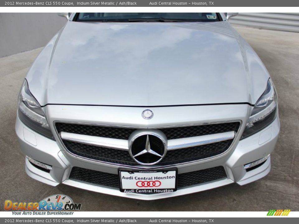 2012 Mercedes-Benz CLS 550 Coupe Iridium Silver Metallic / Ash/Black Photo #2