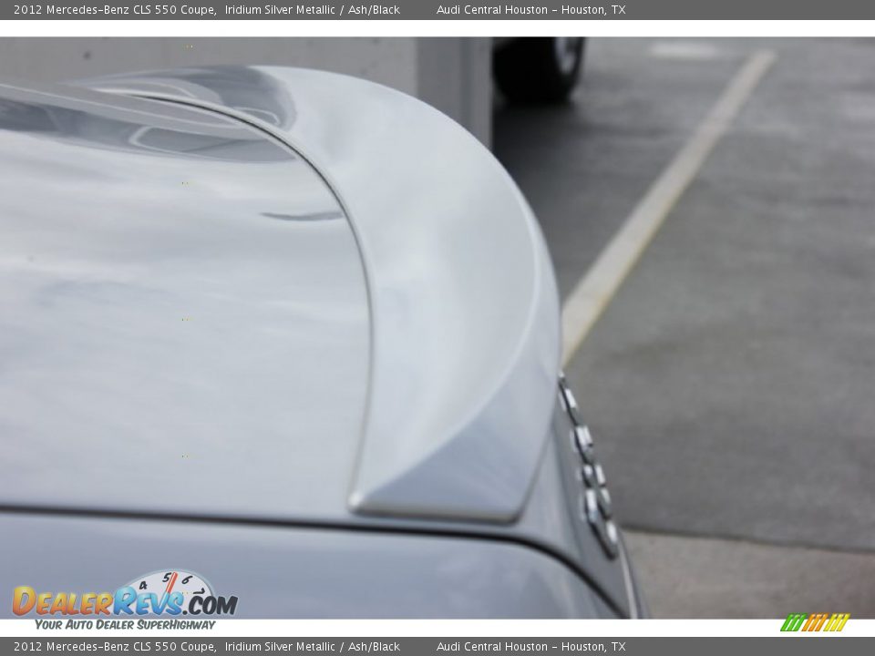 2012 Mercedes-Benz CLS 550 Coupe Iridium Silver Metallic / Ash/Black Photo #6