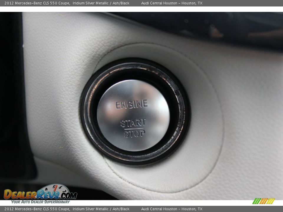 2012 Mercedes-Benz CLS 550 Coupe Iridium Silver Metallic / Ash/Black Photo #29
