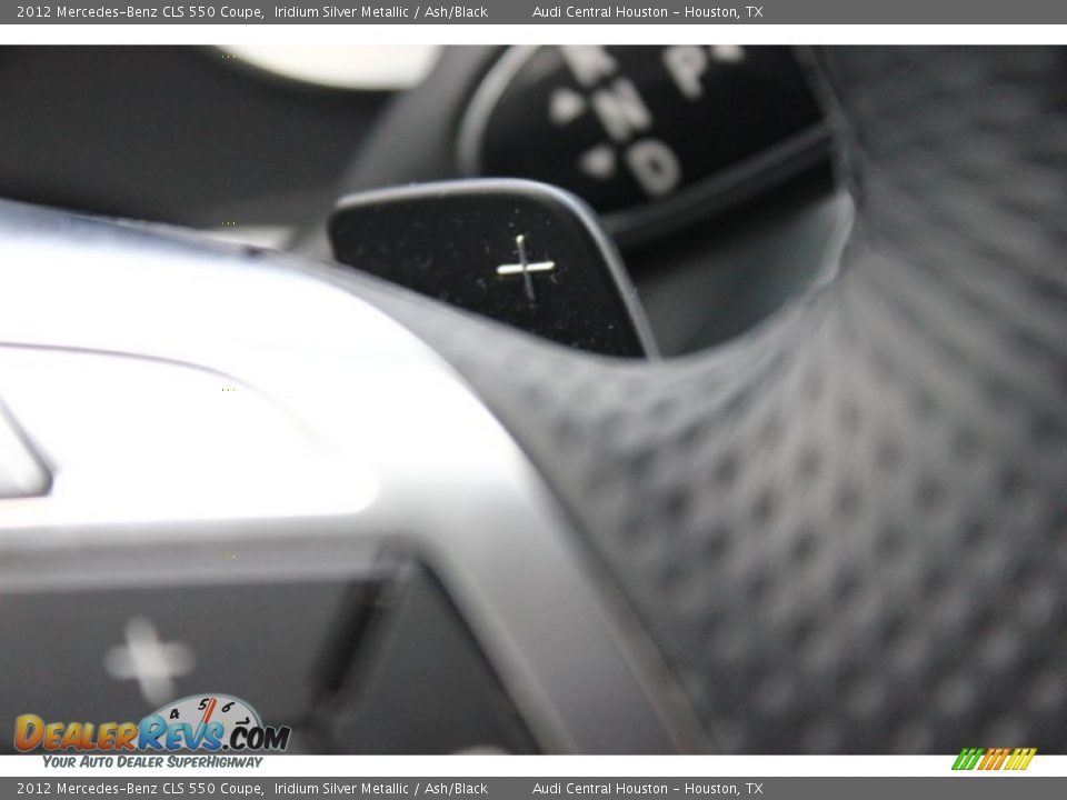 2012 Mercedes-Benz CLS 550 Coupe Iridium Silver Metallic / Ash/Black Photo #33