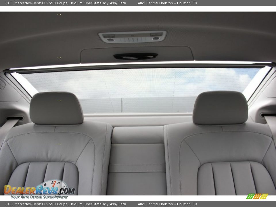 2012 Mercedes-Benz CLS 550 Coupe Iridium Silver Metallic / Ash/Black Photo #36