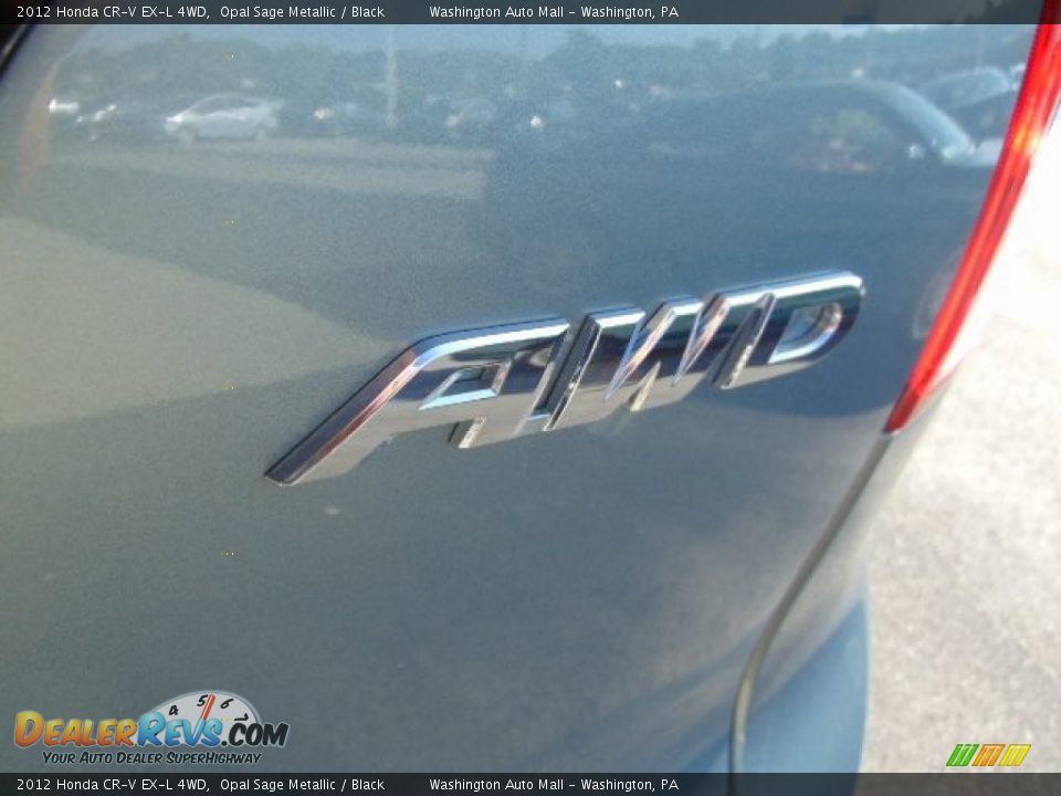 2012 Honda CR-V EX-L 4WD Opal Sage Metallic / Black Photo #8