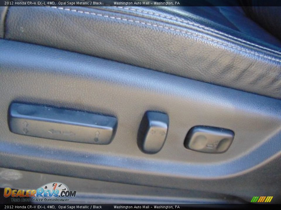 2012 Honda CR-V EX-L 4WD Opal Sage Metallic / Black Photo #12