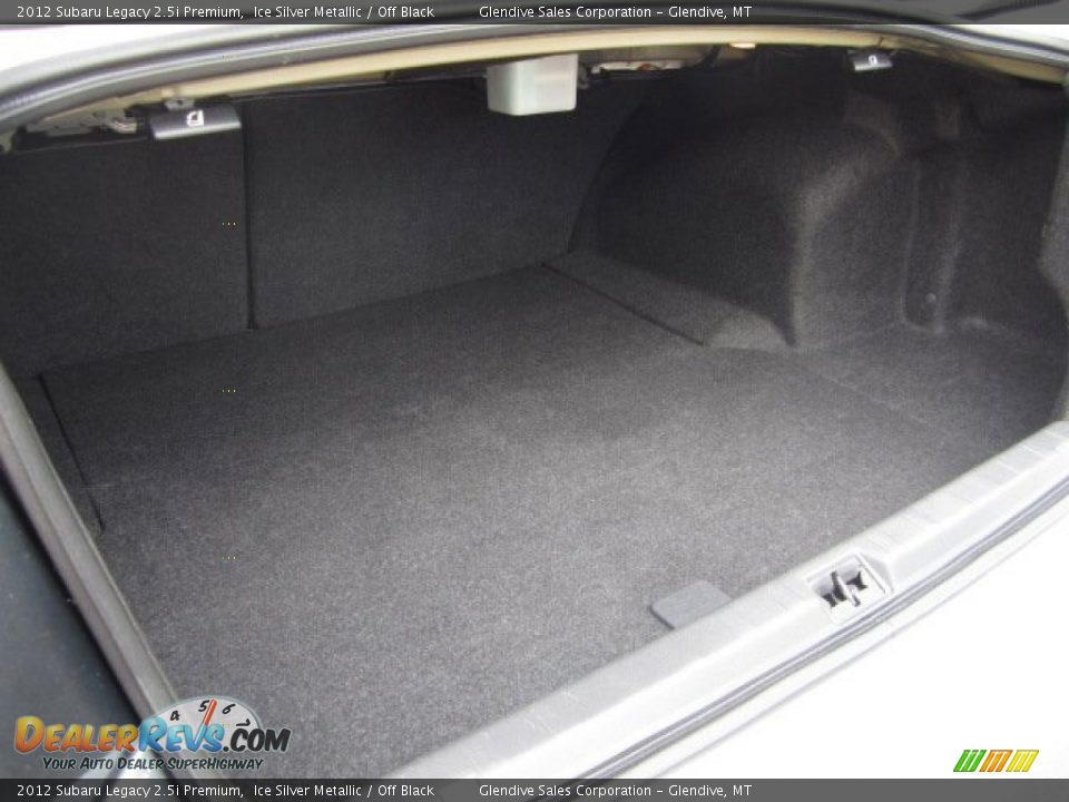 2012 Subaru Legacy 2.5i Premium Ice Silver Metallic / Off Black Photo #23
