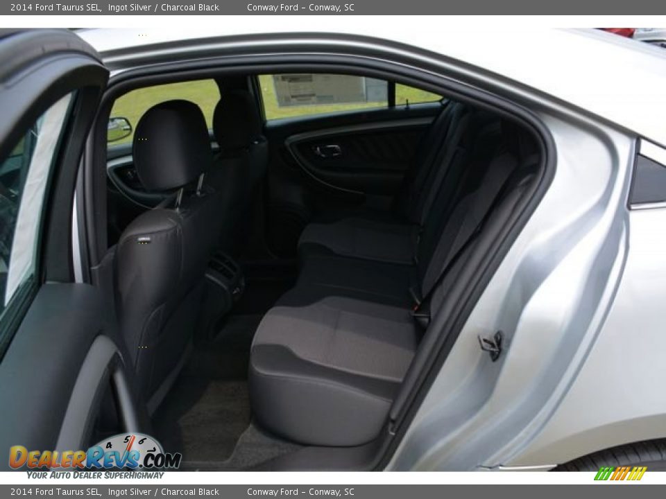 2014 Ford Taurus SEL Ingot Silver / Charcoal Black Photo #11
