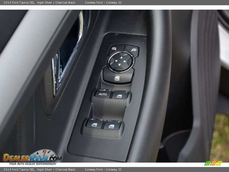2014 Ford Taurus SEL Ingot Silver / Charcoal Black Photo #19