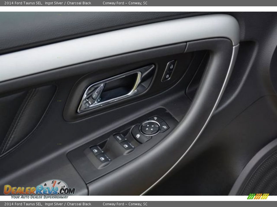 2014 Ford Taurus SEL Ingot Silver / Charcoal Black Photo #20