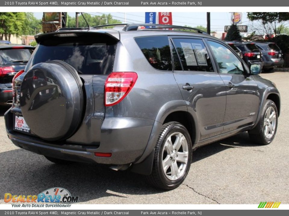 2010 Toyota RAV4 Sport 4WD Magnetic Gray Metallic / Dark Charcoal Photo #3