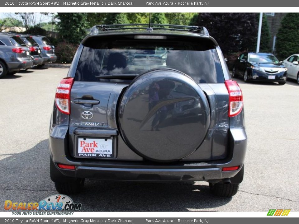 2010 Toyota RAV4 Sport 4WD Magnetic Gray Metallic / Dark Charcoal Photo #4