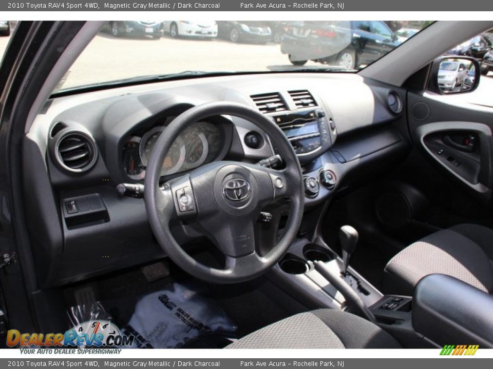 2010 Toyota RAV4 Sport 4WD Magnetic Gray Metallic / Dark Charcoal Photo #10