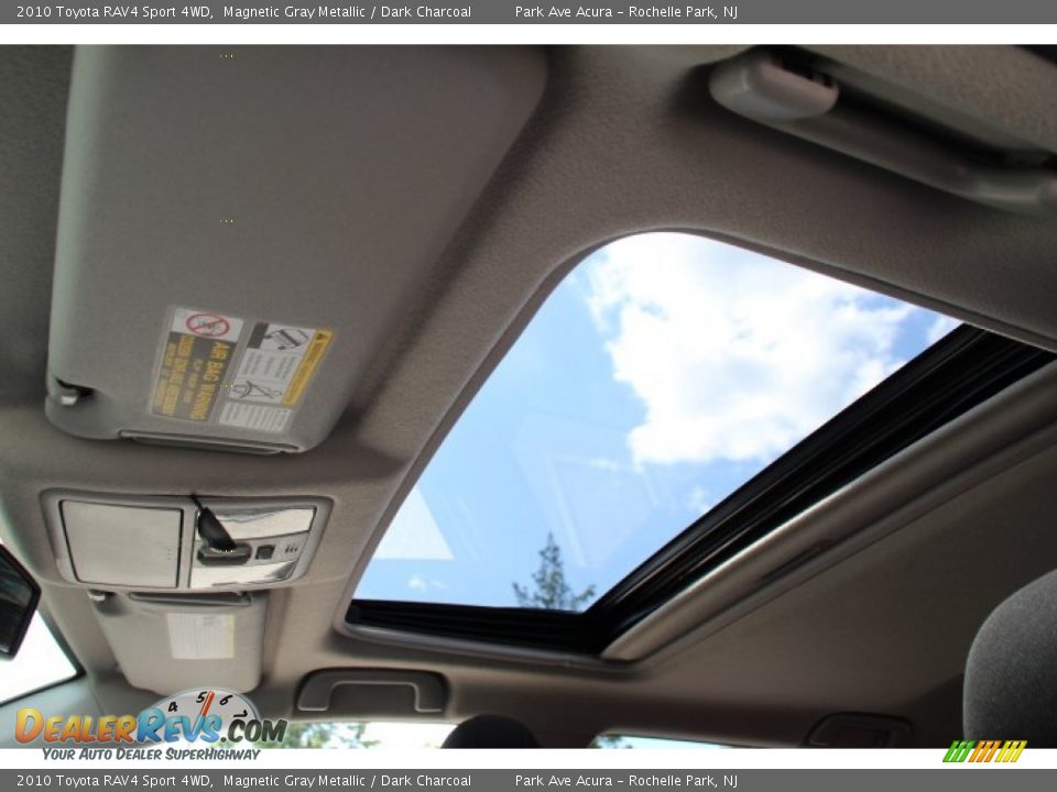 2010 Toyota RAV4 Sport 4WD Magnetic Gray Metallic / Dark Charcoal Photo #13