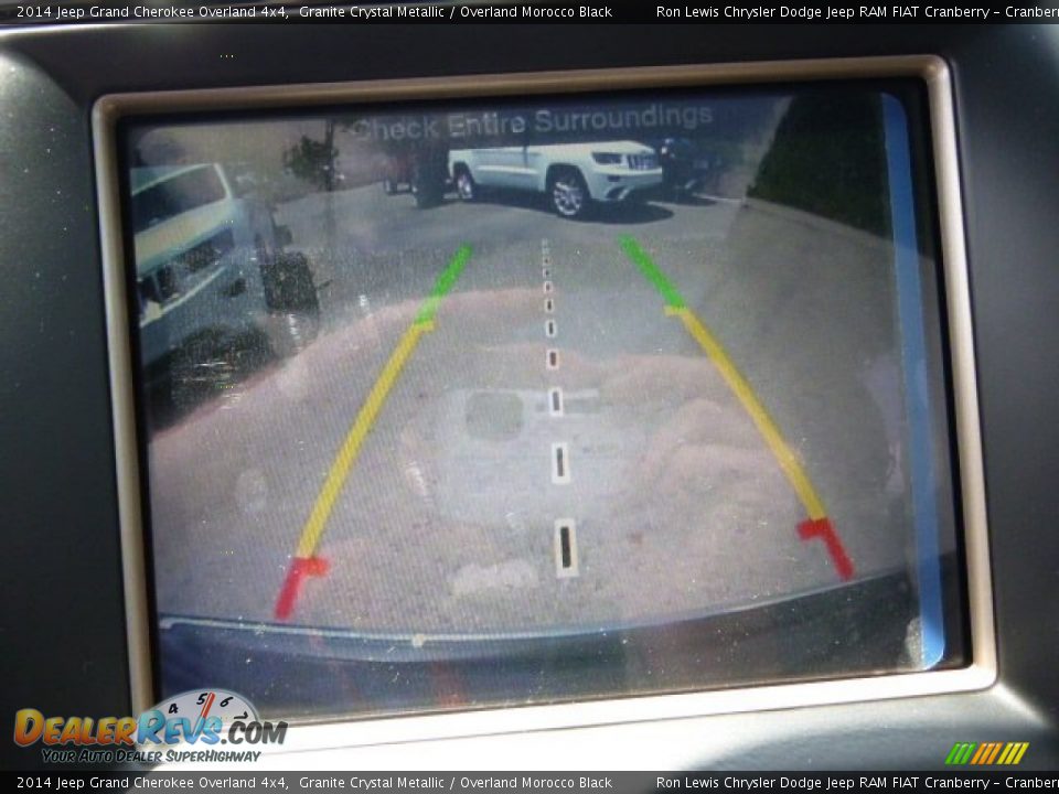 2014 Jeep Grand Cherokee Overland 4x4 Granite Crystal Metallic / Overland Morocco Black Photo #15