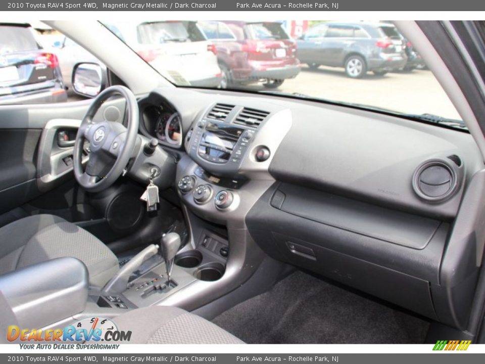 2010 Toyota RAV4 Sport 4WD Magnetic Gray Metallic / Dark Charcoal Photo #26