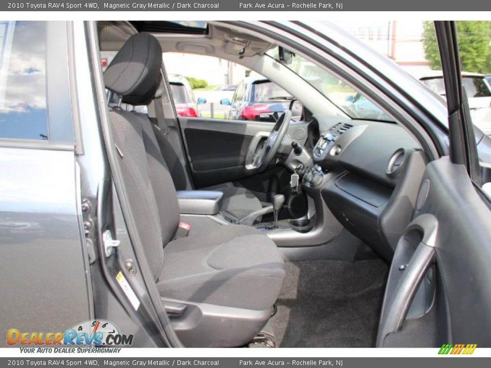 2010 Toyota RAV4 Sport 4WD Magnetic Gray Metallic / Dark Charcoal Photo #27