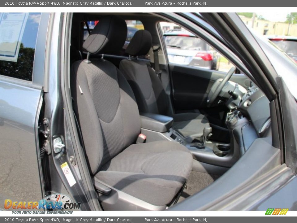 2010 Toyota RAV4 Sport 4WD Magnetic Gray Metallic / Dark Charcoal Photo #28