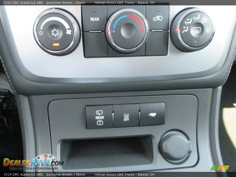 2014 GMC Acadia SLE AWD Quicksilver Metallic / Ebony Photo #10