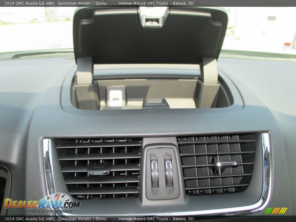 2014 GMC Acadia SLE AWD Quicksilver Metallic / Ebony Photo #11