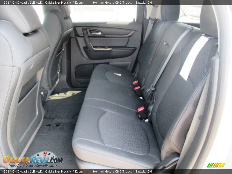 2014 GMC Acadia SLE AWD Quicksilver Metallic / Ebony Photo #20