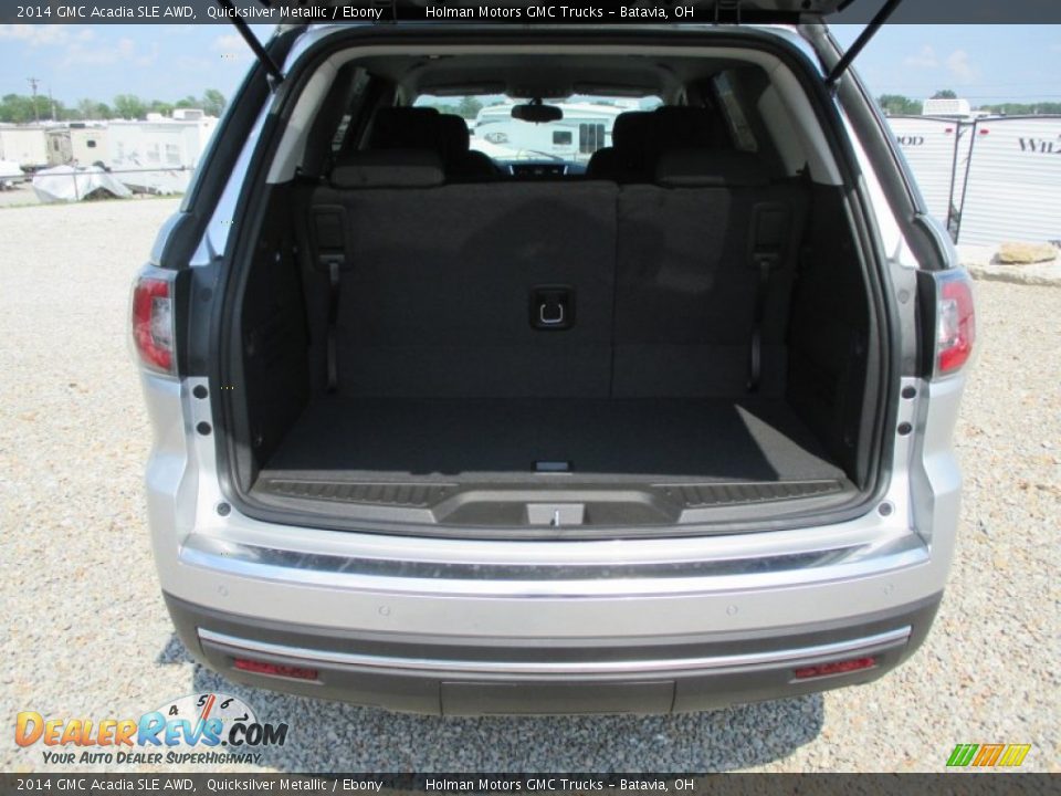 2014 GMC Acadia SLE AWD Quicksilver Metallic / Ebony Photo #23