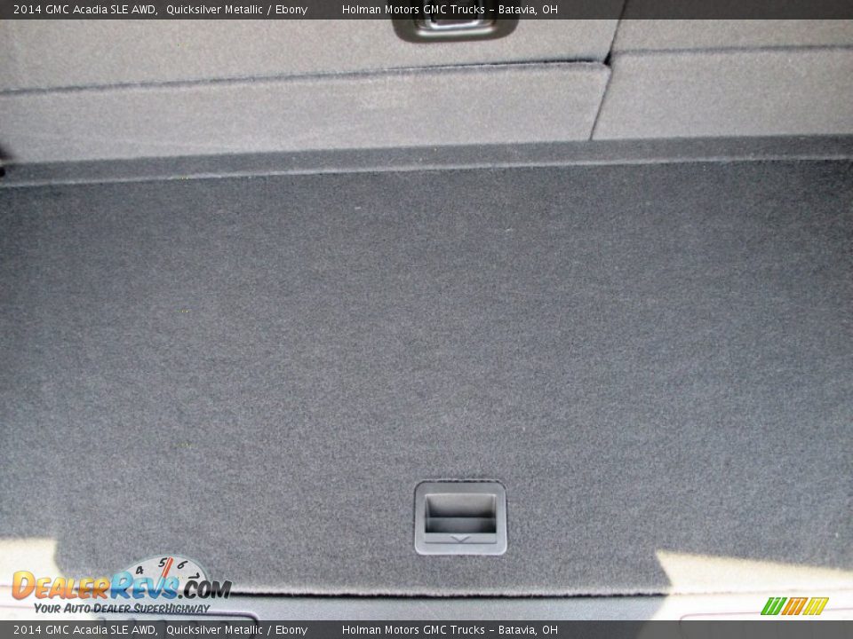 2014 GMC Acadia SLE AWD Quicksilver Metallic / Ebony Photo #25