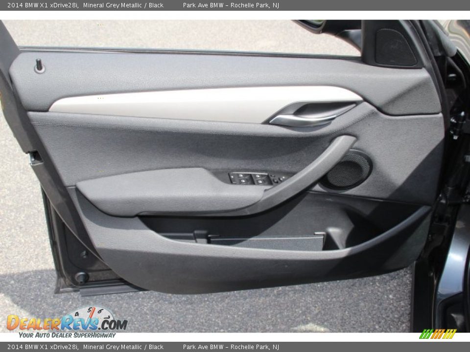 2014 BMW X1 xDrive28i Mineral Grey Metallic / Black Photo #9