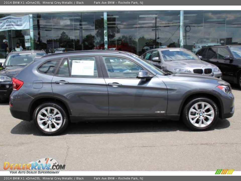 2014 BMW X1 xDrive28i Mineral Grey Metallic / Black Photo #2