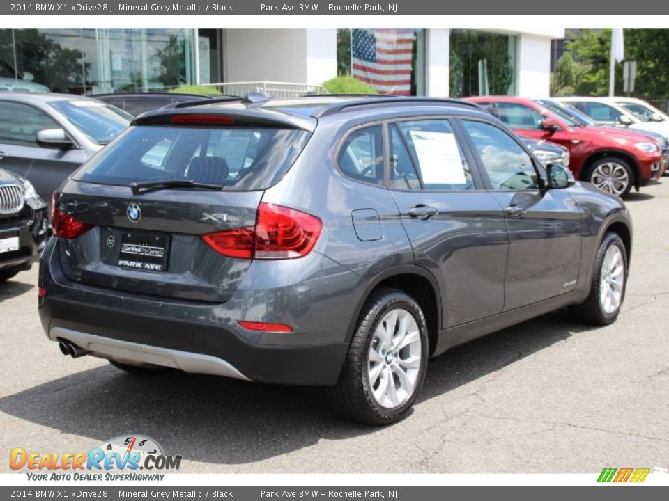2014 BMW X1 xDrive28i Mineral Grey Metallic / Black Photo #3
