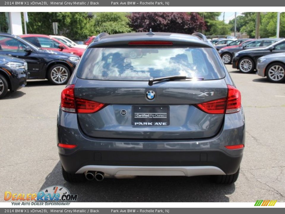 2014 BMW X1 xDrive28i Mineral Grey Metallic / Black Photo #4