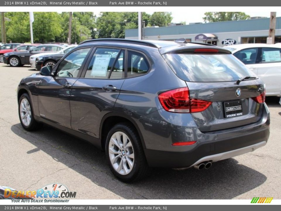 2014 BMW X1 xDrive28i Mineral Grey Metallic / Black Photo #5