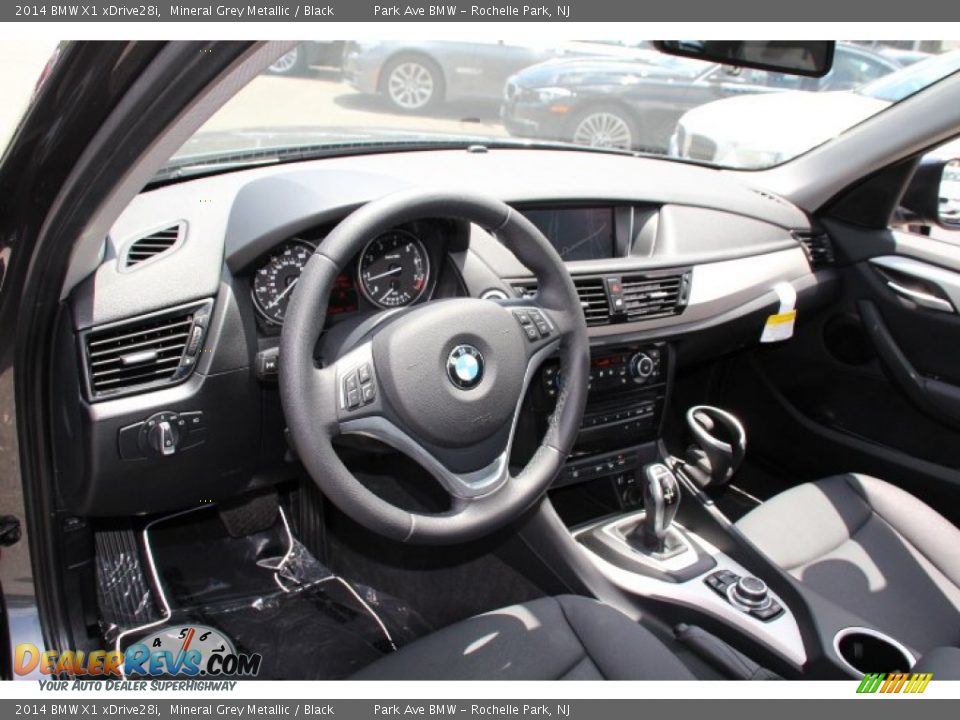 2014 BMW X1 xDrive28i Mineral Grey Metallic / Black Photo #10