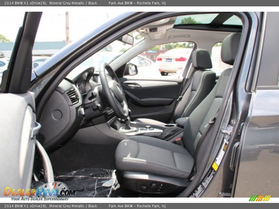 2014 BMW X1 xDrive28i Mineral Grey Metallic / Black Photo #11