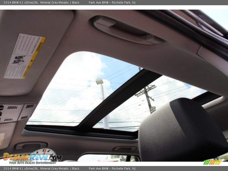 2014 BMW X1 xDrive28i Mineral Grey Metallic / Black Photo #13