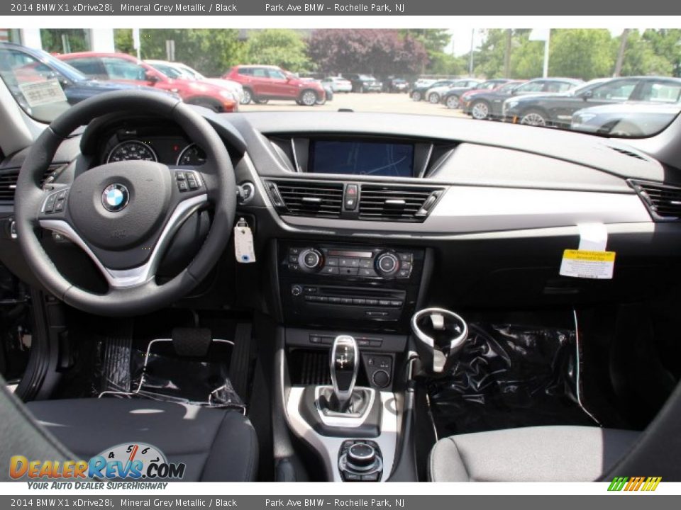 2014 BMW X1 xDrive28i Mineral Grey Metallic / Black Photo #14