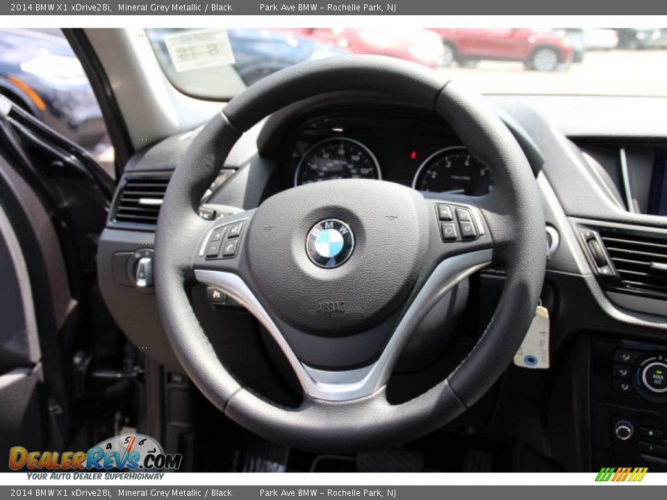 2014 BMW X1 xDrive28i Mineral Grey Metallic / Black Photo #17