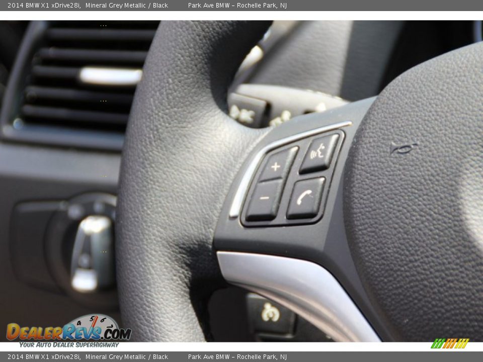 2014 BMW X1 xDrive28i Mineral Grey Metallic / Black Photo #18