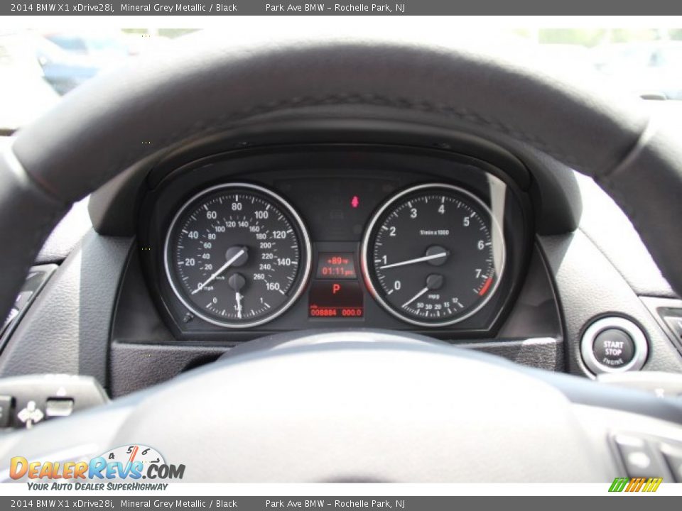 2014 BMW X1 xDrive28i Mineral Grey Metallic / Black Photo #20