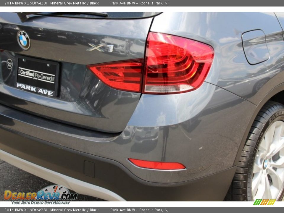 2014 BMW X1 xDrive28i Mineral Grey Metallic / Black Photo #22