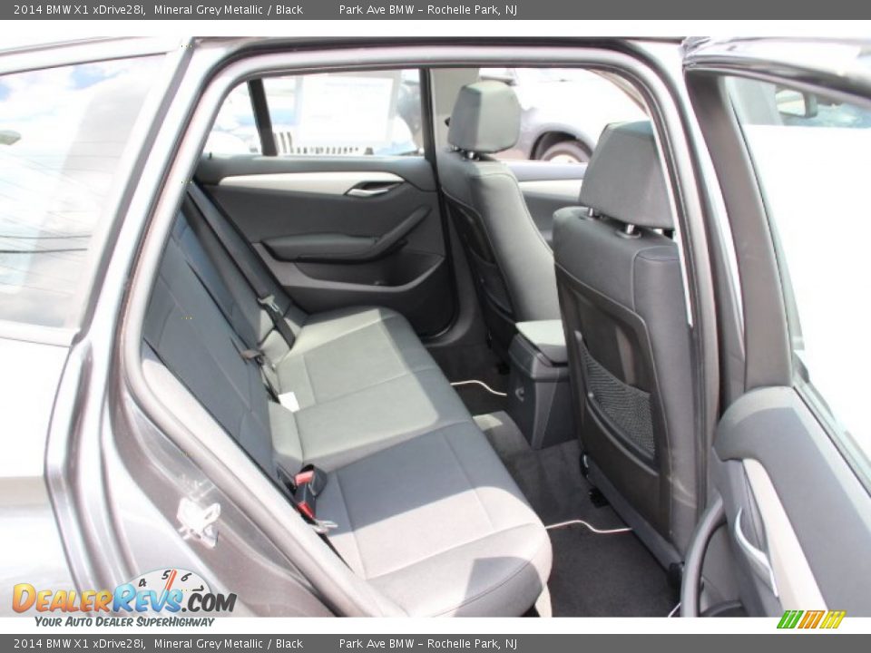 2014 BMW X1 xDrive28i Mineral Grey Metallic / Black Photo #24