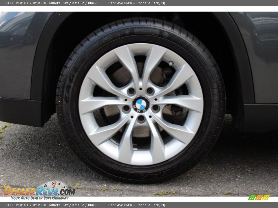 2014 BMW X1 xDrive28i Mineral Grey Metallic / Black Photo #31