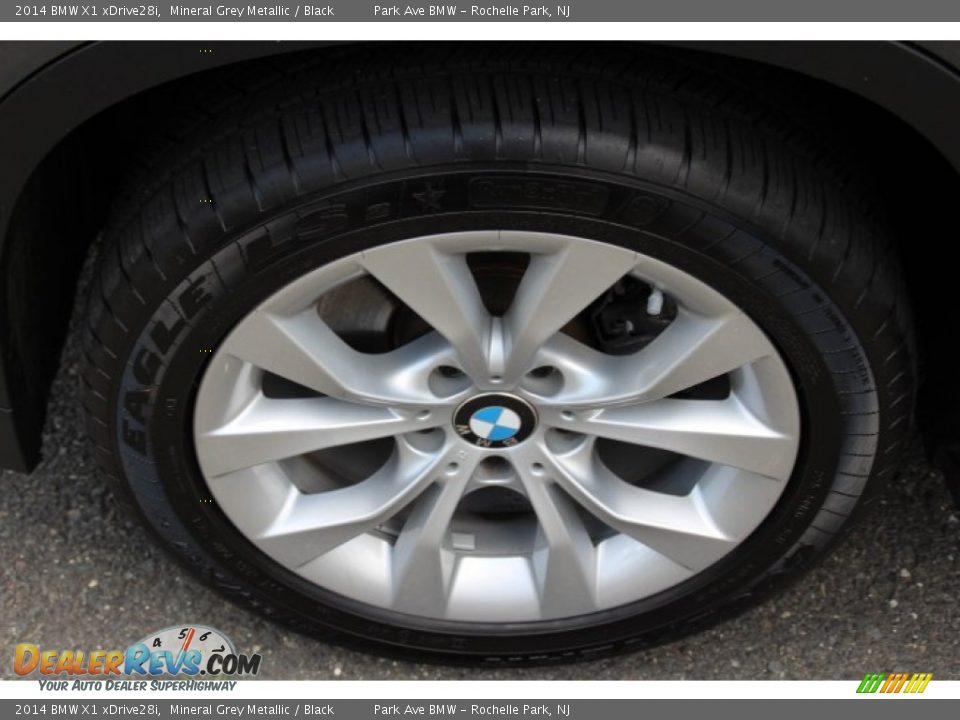 2014 BMW X1 xDrive28i Mineral Grey Metallic / Black Photo #32