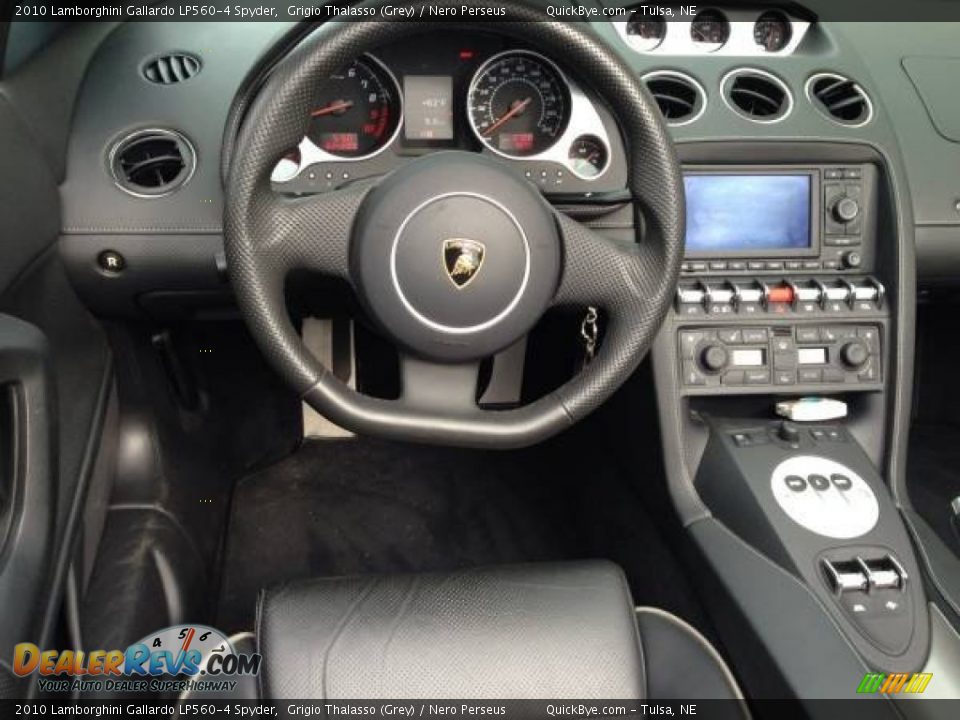 2010 Lamborghini Gallardo LP560-4 Spyder Steering Wheel Photo #5