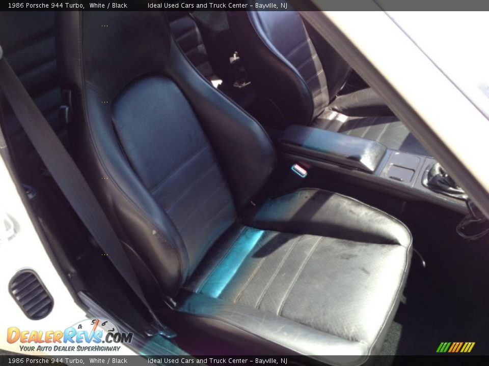 1986 Porsche 944 Turbo White / Black Photo #14
