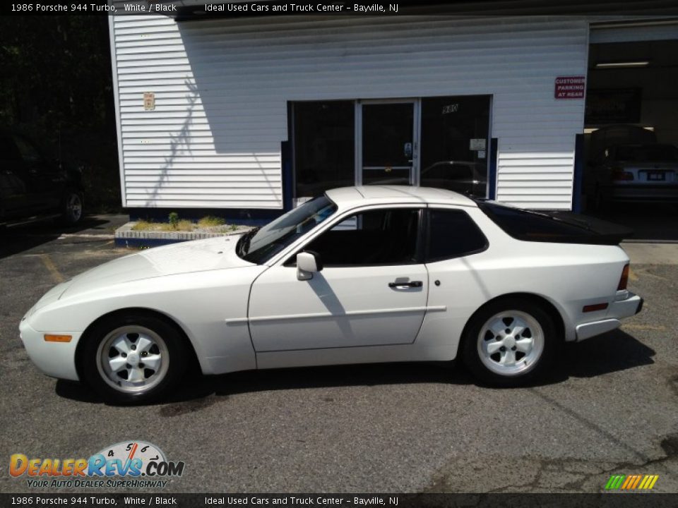 1986 Porsche 944 Turbo White / Black Photo #20