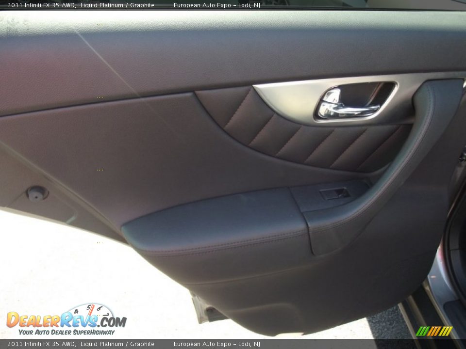 2011 Infiniti FX 35 AWD Liquid Platinum / Graphite Photo #12