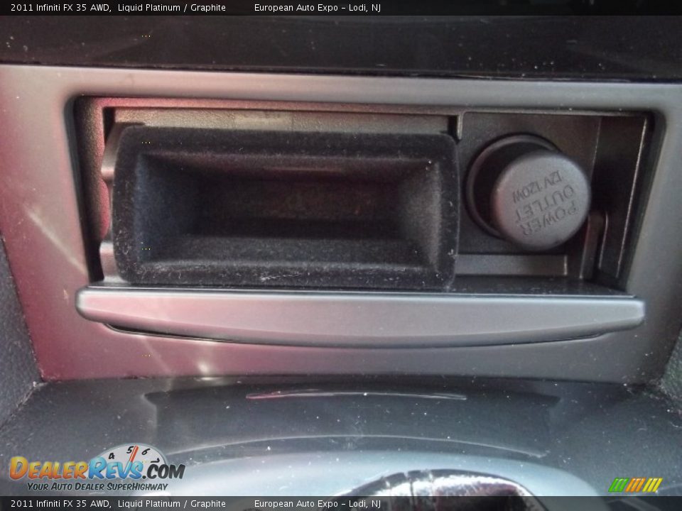 2011 Infiniti FX 35 AWD Liquid Platinum / Graphite Photo #30