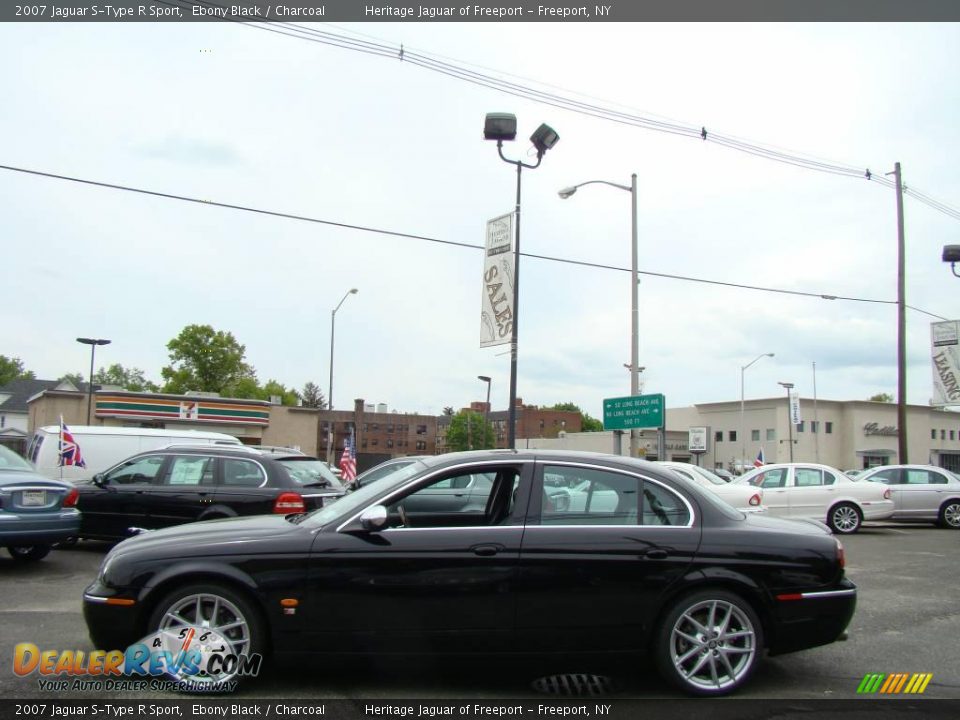 Ebony Black 2007 Jaguar S-Type R Sport Photo #3