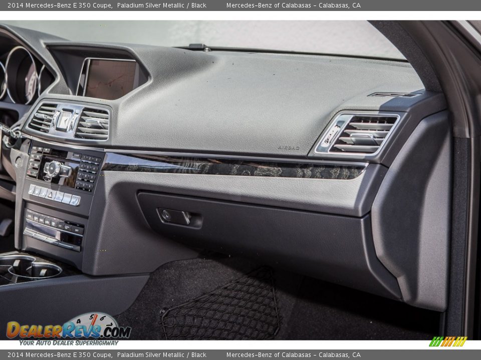 2014 Mercedes-Benz E 350 Coupe Paladium Silver Metallic / Black Photo #8