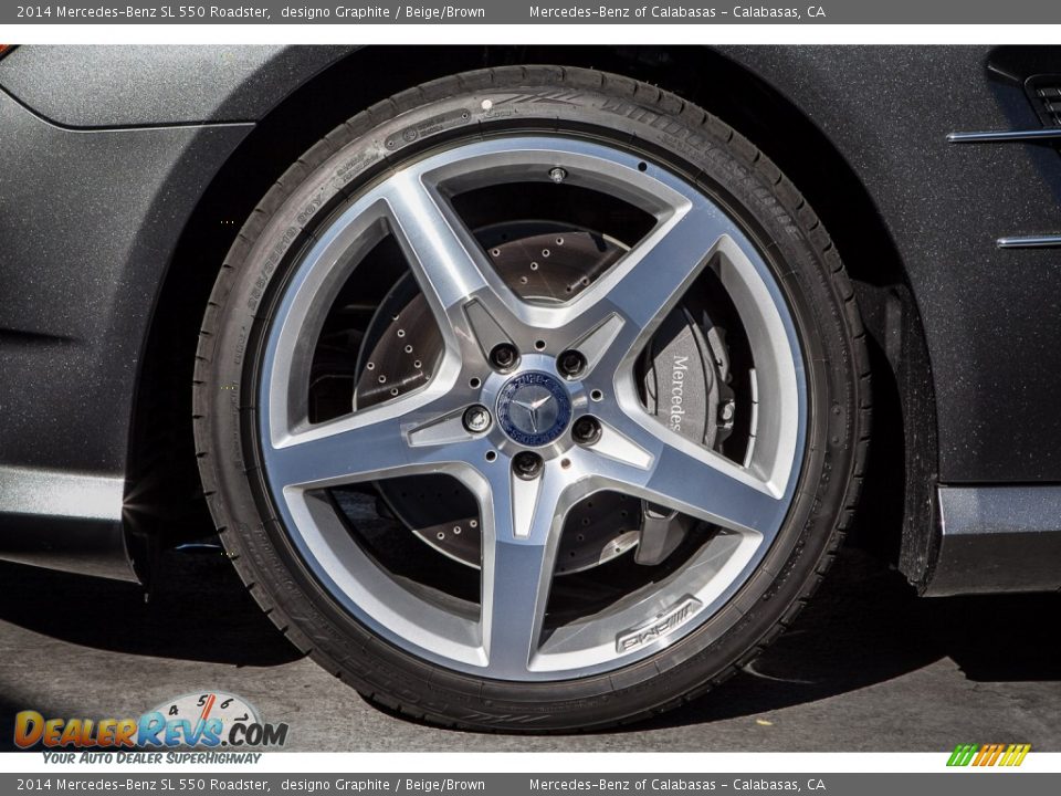 2014 Mercedes-Benz SL 550 Roadster Wheel Photo #10
